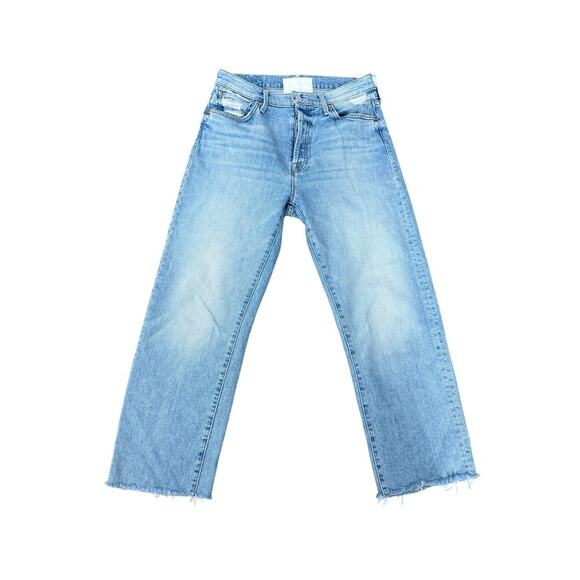 Mother Denim - Mother The Ditcher Crop - Resting Beach Face wash - Size 26